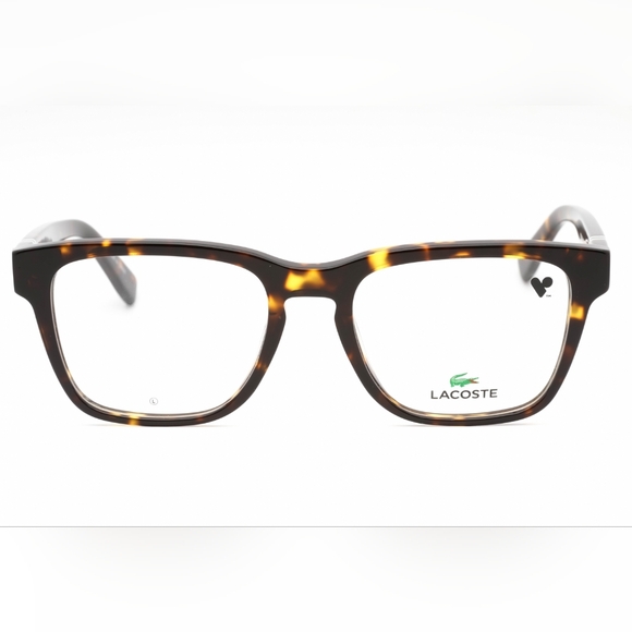Lacoste LA1204T Tortoiseshell Rectangular Glasses -3.50 Rx - Picture 1 of 12